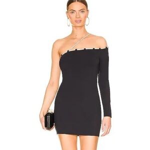 Lovers and friend Julie mini dress black